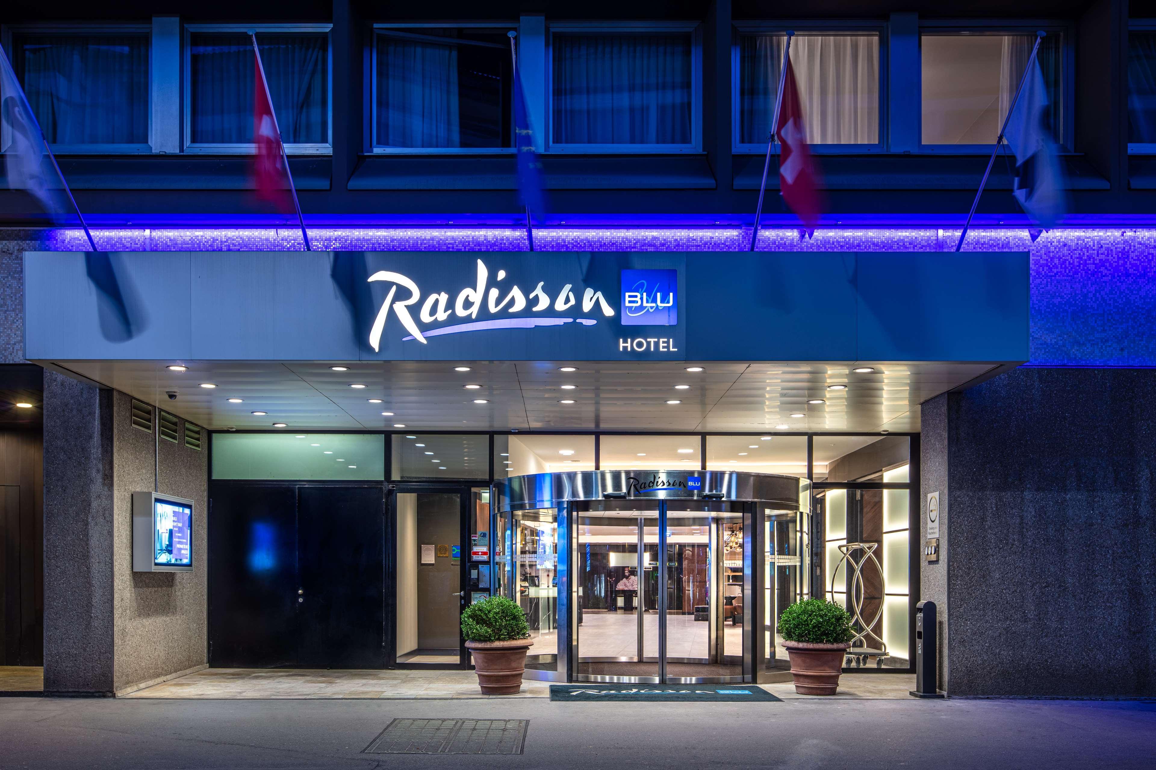 Hotel Radisson Blu, Basilej Exteriér fotografie